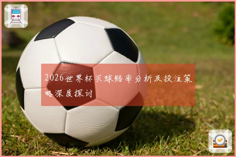2026世界杯买球赔率分析及投注策略深度探讨